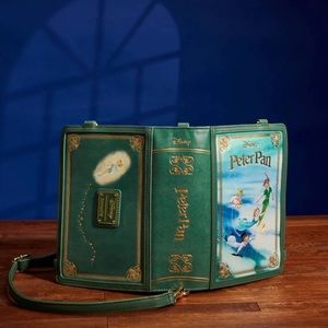 Loungefly Disney Peter Pan Book Series Convertible Crossbody Backpack